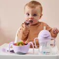 Bidon ze słomką 240 ml, Boysenberry - tantis.pl