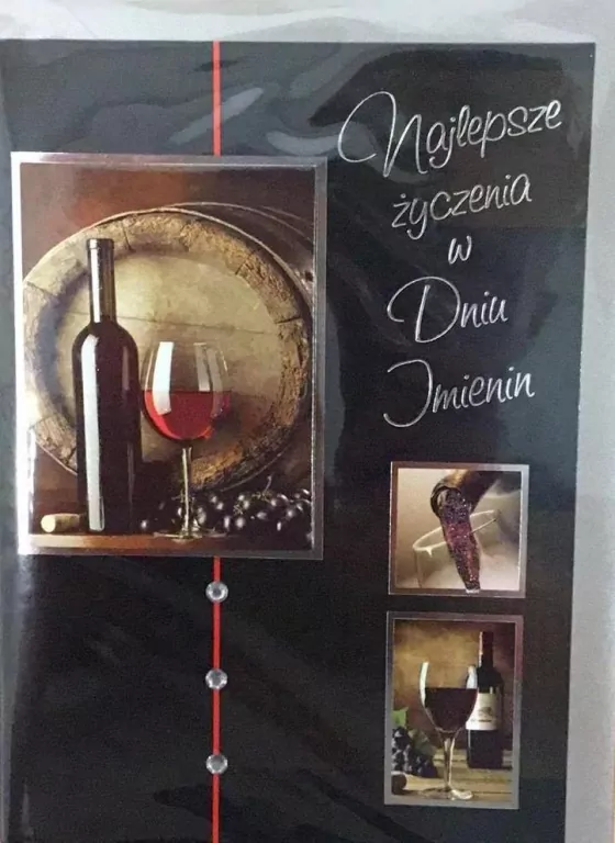 Karnet imieniny B6 Premium 57 + koperta - tantis.pl