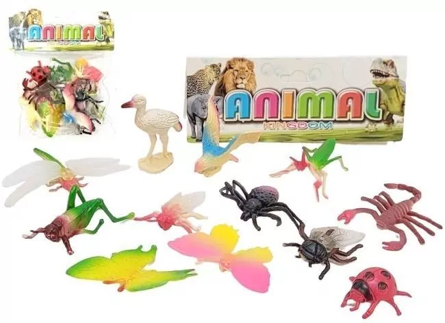 Zwierzęta insekty - zestaw - tantis.pl
