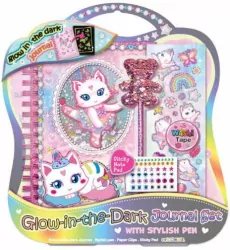 Pamiętnik na spirali z długopisem Kot Baletnica