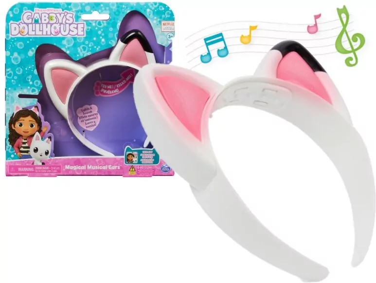 Koci Domek Gabi. Magiczne Uszka Gabi, opaska - tantis.pl