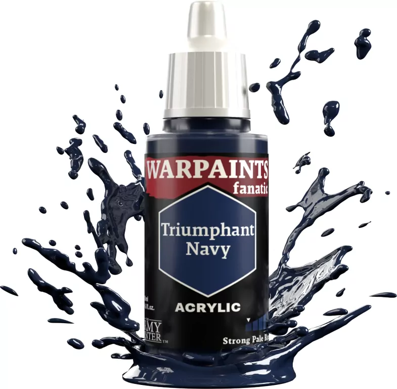 The Army Painter: Warpaints - Fanatic - Triumphant Navy - tantis.pl