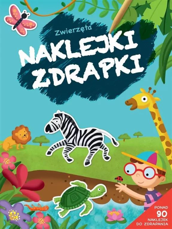 Naklejki zdrapki. Zwierzęta - tantis.pl