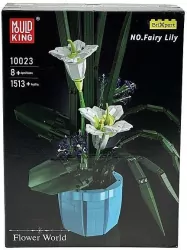 Klocki - orchidea w doniczce