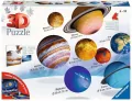 Ravensburger. Puzzle 522. Układ Planet 3D - tantis.pl