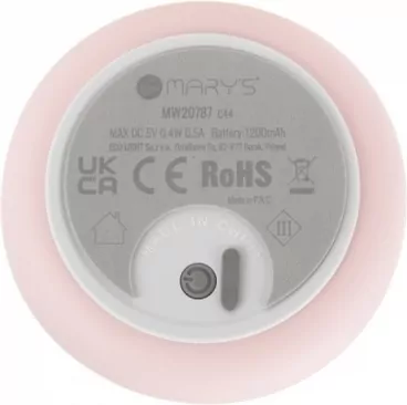 Lampka nocna LED RGB+WW + R/C miś duży różowy - tantis.pl