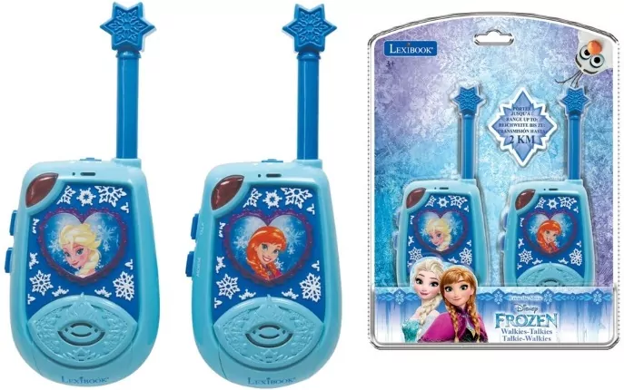 Krótkofalowki walkie-talkie z funkcją alfabetu Morse'a. Frozen - tantis.pl