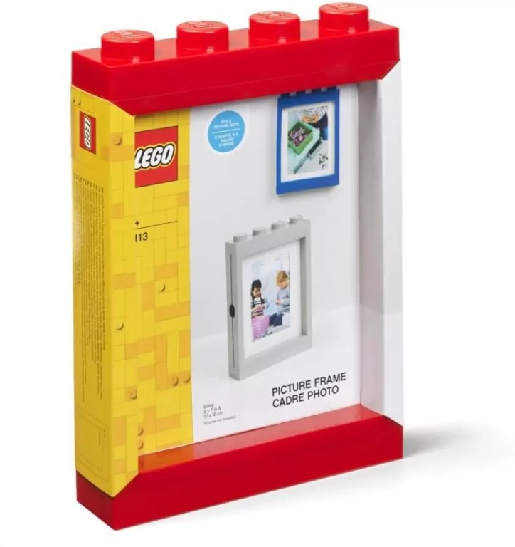LEGO(R) ramka na zdjęcia czerwona - tantis.pl