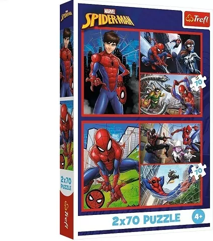 Puzzle 2x70 Pajęcze historie TREFL - tantis.pl