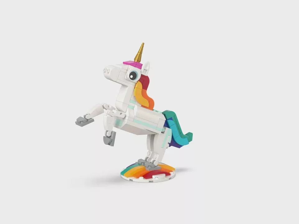 LEGO® Creator. Magiczny jednorożec. 31140 - tantis.pl