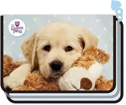 Piórnik jednokomorowy z wyposażeniem: Pies