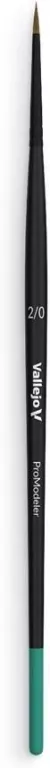 Vallejo: B01020 - Pro Modeler - Round Brush - Natural 2/0 - tantis.pl