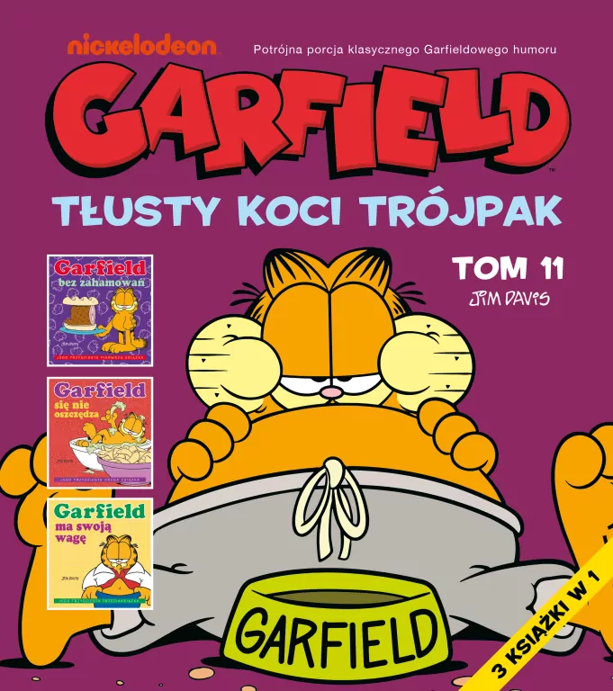 Garfield. Tłusty koci trójpak T.11 - tantis.pl