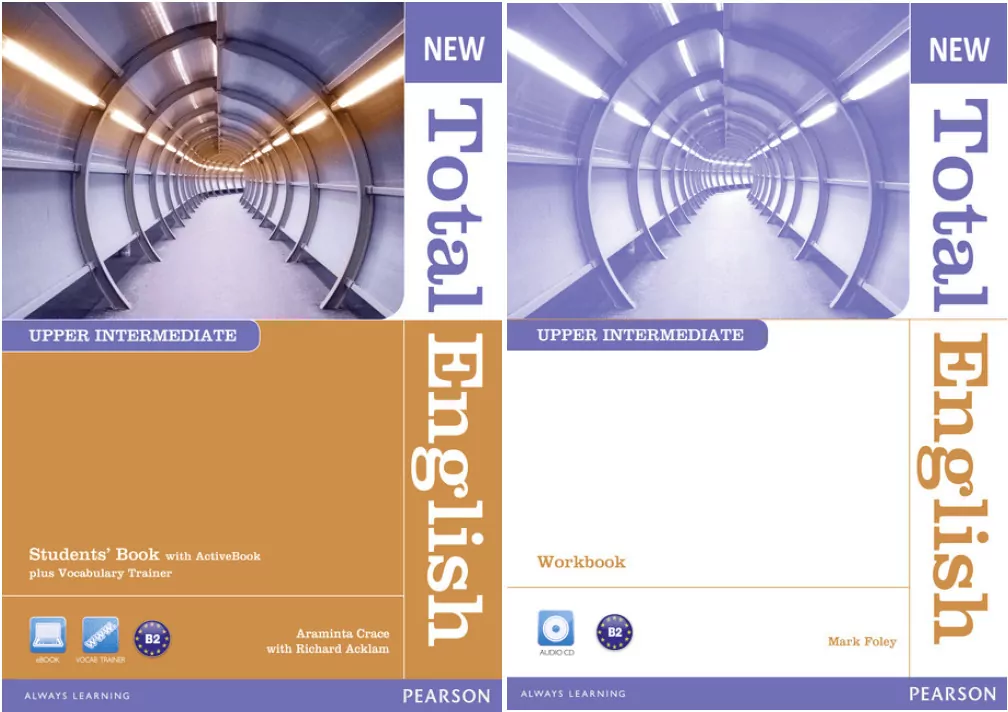 Pakiet: New Total English. Upper Intermediate. Students' Book with ActiveBook / Workbook z płytą CD - tantis.pl