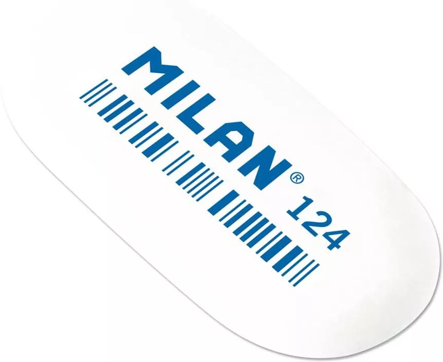 Gumka syntetyczna owalna (24szt) MILAN - tantis.pl