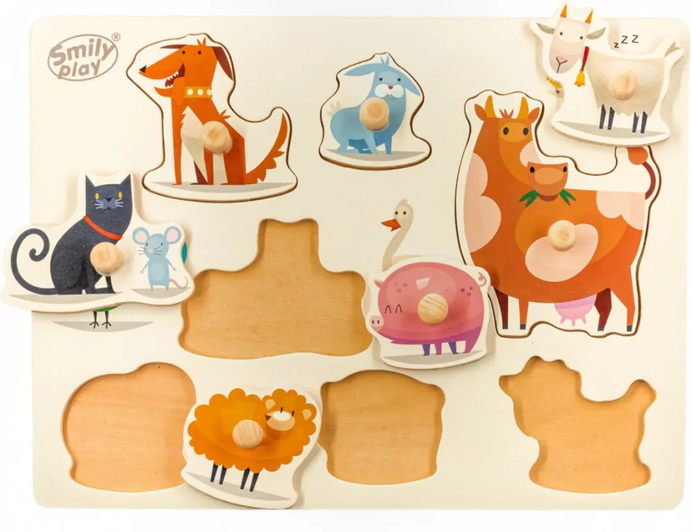 Układanka zwierzęta domowe - tantis.pl