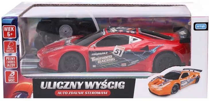 Auto R/C uliczny wyścig - tantis.pl