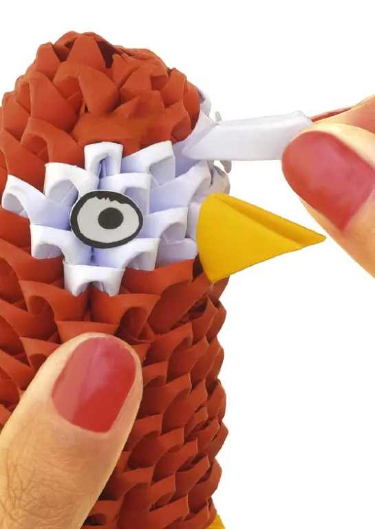 Origami 3D papuga/parrot - tantis.pl