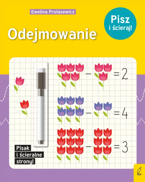 Odejmowanie. Pisz i ścieraj - tantis.pl
