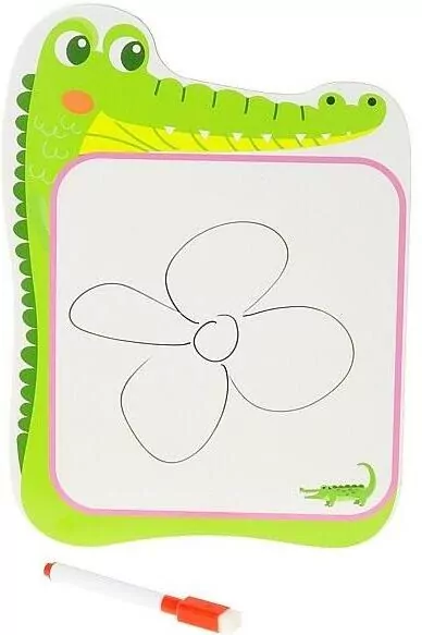 Tablica suchościeralna drewniana z flamastrem - tantis.pl