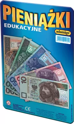 Pieniążki edukacyjne. 5 nominałów