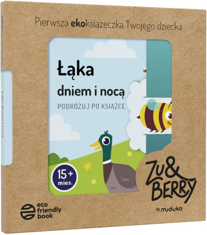 Łąka dniem i nocą. Podróżuj po książce 15 mies.+ - tantis.pl