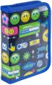 Piórnik z wyposaż. Emojis granatowy - tantis.pl