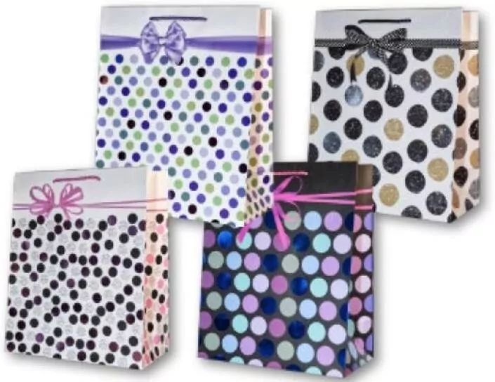 Torebka ozdobna złocona PL-6z średnia zestaw 59 - tantis.pl