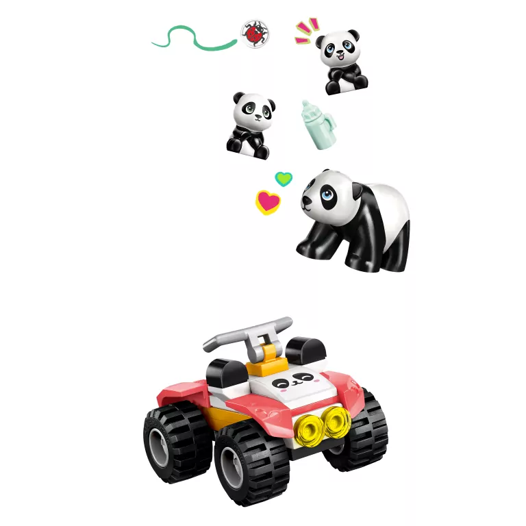 LEGO® Friends. Opieka nad pandami w rezerwacie 42648 - tantis.pl