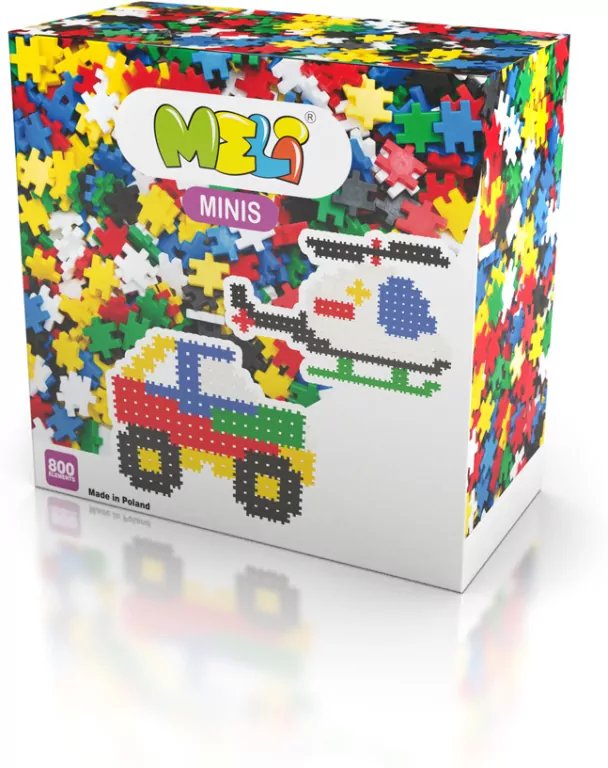 Klocki Meli Minis 800 elementów - tantis.pl