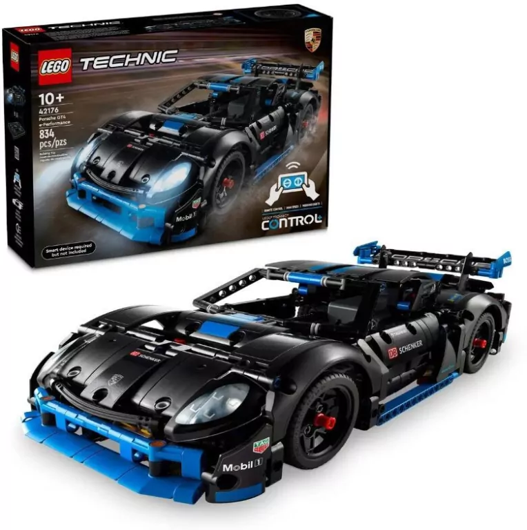 LEGO® Technic. Samochód wyścigowy Porsche GT4 e-Performance 42176 - tantis.pl