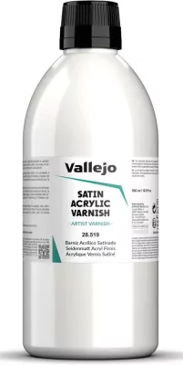 Vallejo: 28.519 - Satin Acrylic Varnish (500 ml)