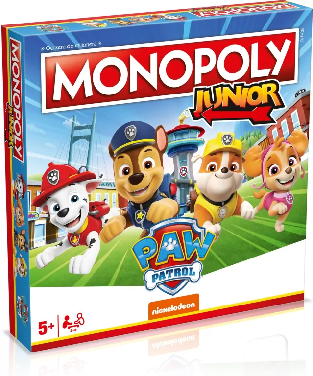 Monopoly Junior. Psi Patrol - tantis.pl