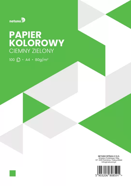 PAPIER XERO KOL A4 80G ZIE C. OP100ARK NETU - tantis.pl