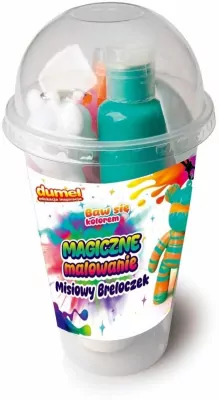 Magiczne malowanie - misiowy breloczek