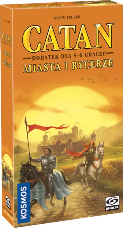 Catan: Miasta i Rycerze dodatek 5/6 graczy - tantis.pl