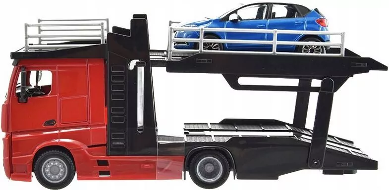 Str. Fire Multicar Carrier Mercedens 1:43 BBURAGO - tantis.pl