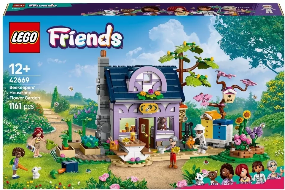 LEGO® Dom pszczelarzy i kwiatowy ogród 42669 - tantis.pl