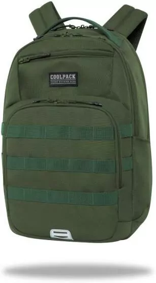 Plecak 2-komorowy Coolpack. Army green - tantis.pl