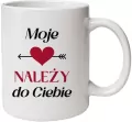 Kubek prezentowy Moje serce należy do Ciebie - tantis.pl