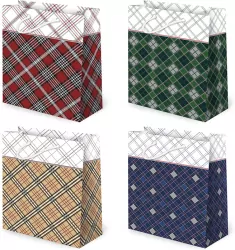 Torebki ozdobne TD-50 Kratki szkockie 10 sztuk