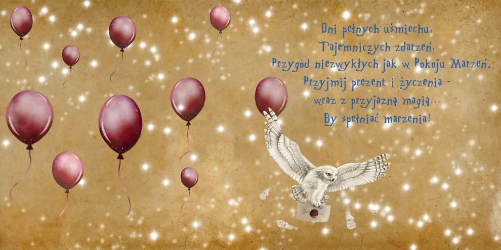 Karnet KW Urodziny Magiczny tort - tantis.pl