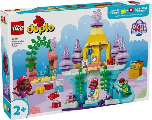 LEGO® DUPLO® Disney. Magiczny podwodny pałac Arielki. 10435 - tantis.pl