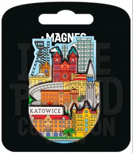 Magnes I love Poland. Katowice - tantis.pl