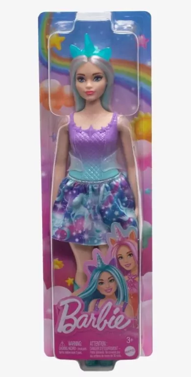Mattel. Barbie Lalka. Jednorożec HRR15 - tantis.pl