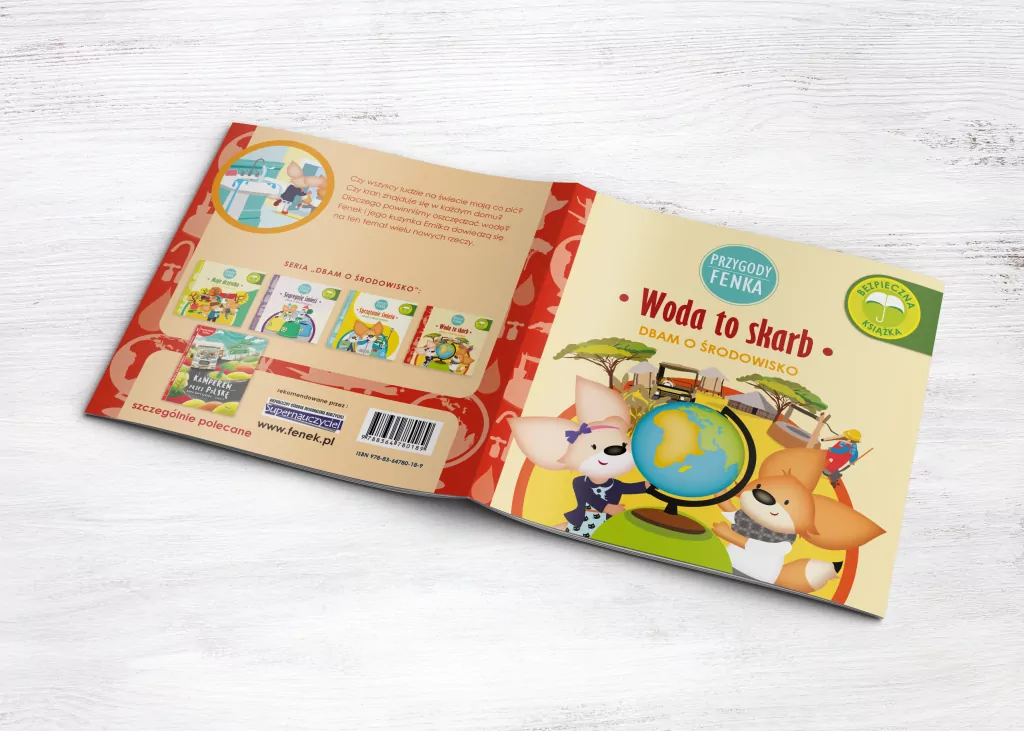 Woda to skarb. Dbam o środowisko. Przygody Fenka - tantis.pl