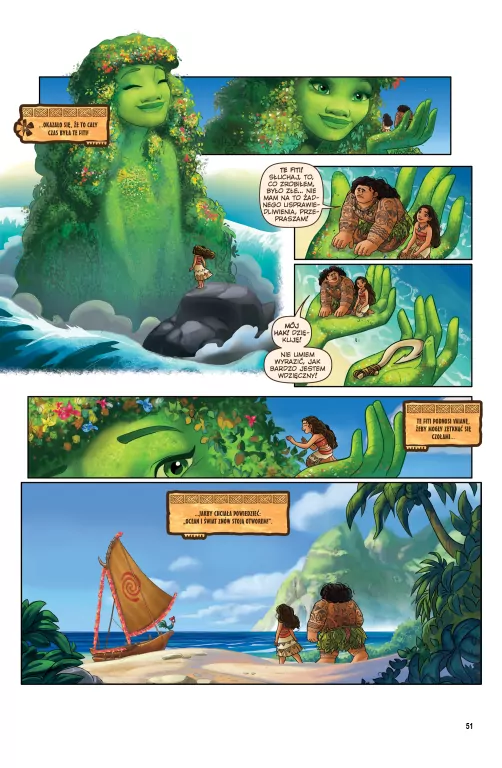Vaiana Skarb oceanu. Magiczny świat Disneya w komiksie - tantis.pl