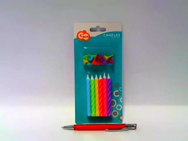 Świeczki urodzinowe 8cm, 12 sztuk - tantis.pl