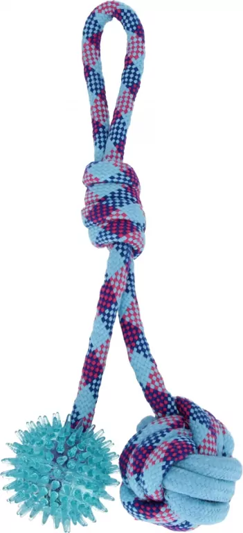 Szarpak dla Psa z piłką dwustronny 34cm - tantis.pl