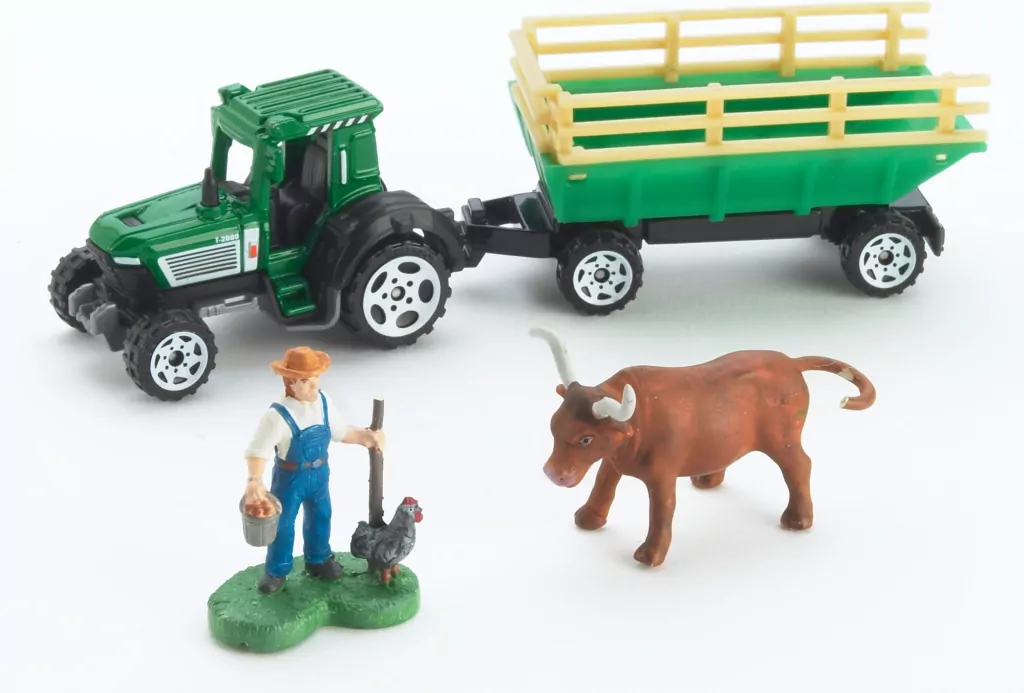 Matchbox. Samochód z przyczepą i akcesoriami - tantis.pl